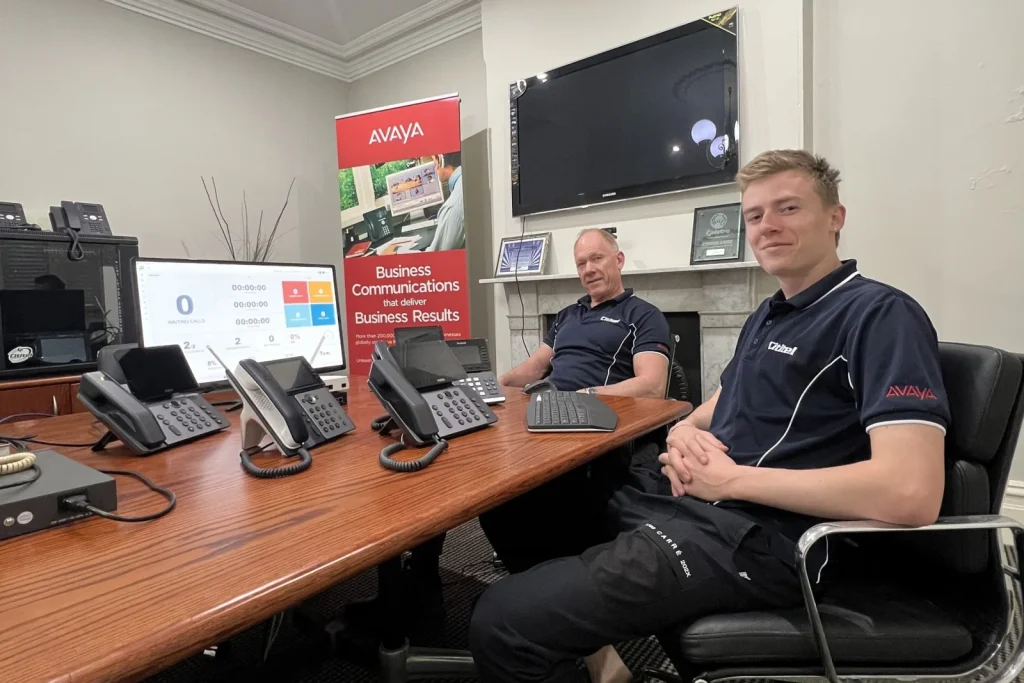 Graeme and Josh at the Cititel showroom in North Sydney